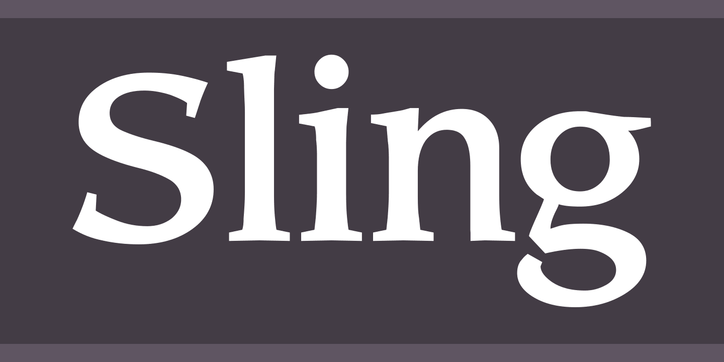 Sling Font